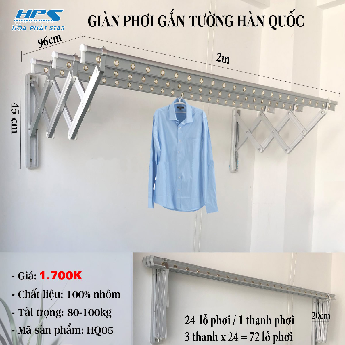 Thi công lắp đặt Giàn phơi quần áo thông minh TP Vinh Nghệ An