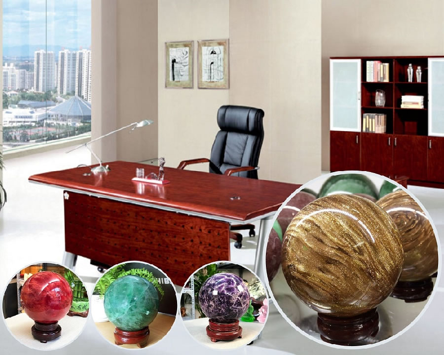 Quả cầu đá Thạch Anh phong thuỷ đẹp TP Vinh Nghệ An