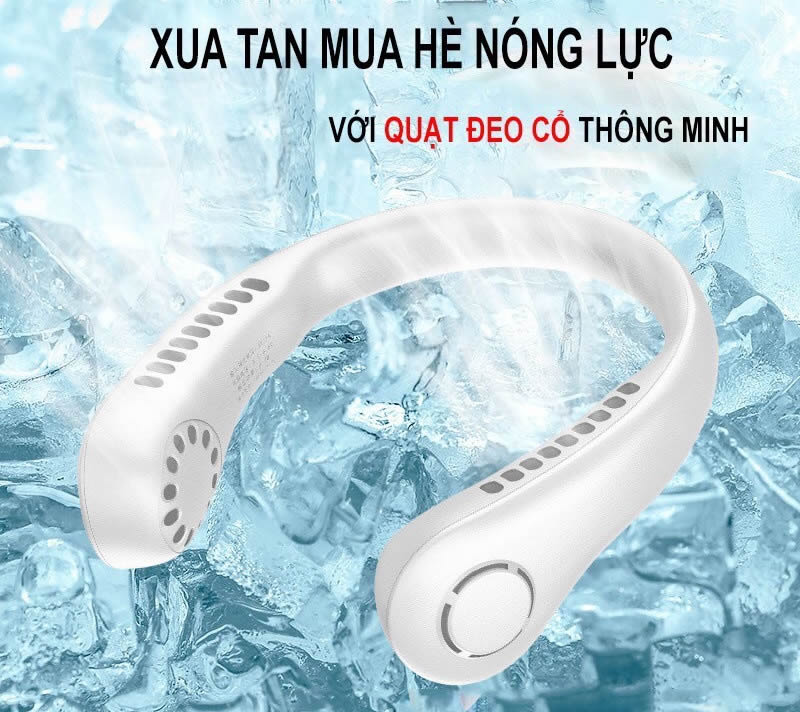 Quạt điều hòa đeo cổ mini