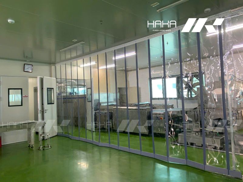 Rèm nhựa PVC ngăn lạnh điều hoà Vinh Nghệ An