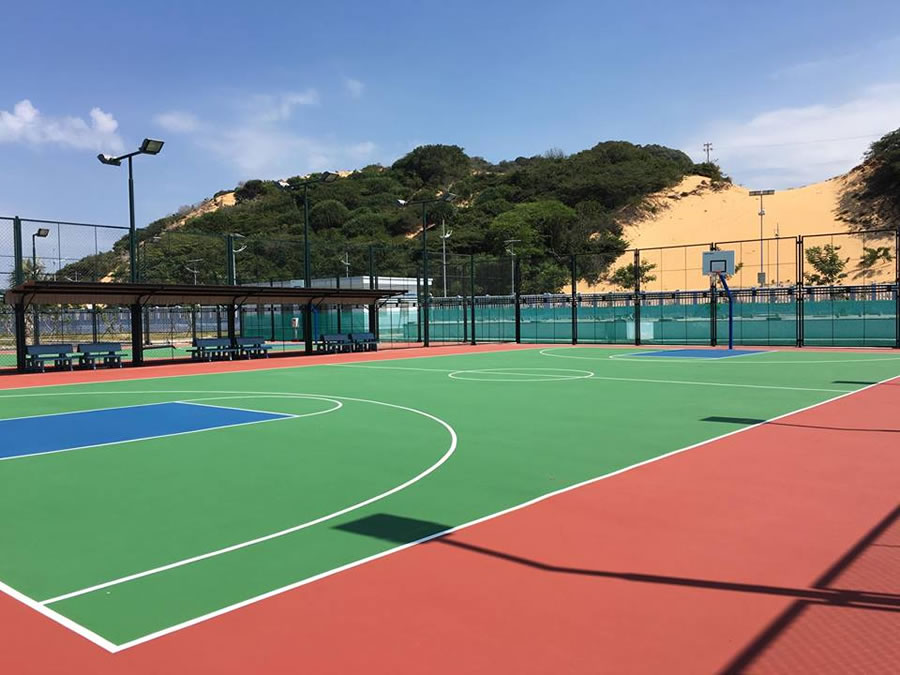 Thi công sơn sân bóng rổ tại Vinh Nghệ An