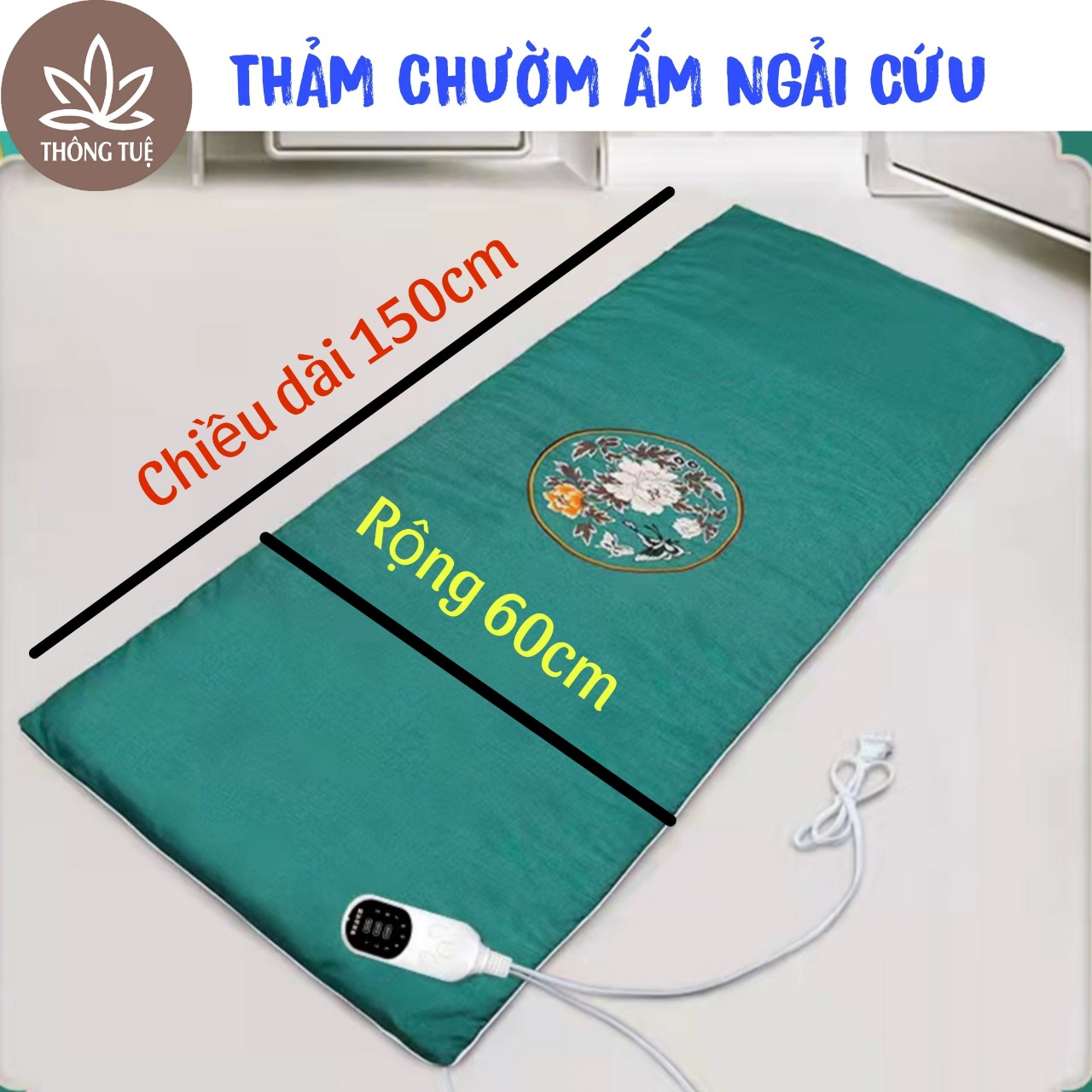 Thảm chăn điện ngải cứu đ&ocirc;ng y Vinh Nghệ An